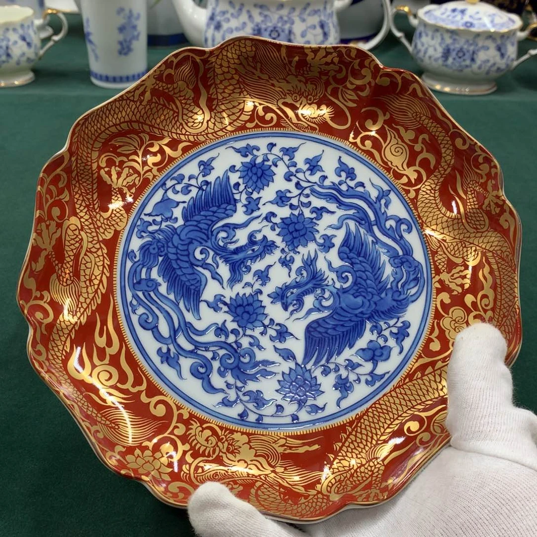 摆件全是大漂亮瓷器啊美美哒