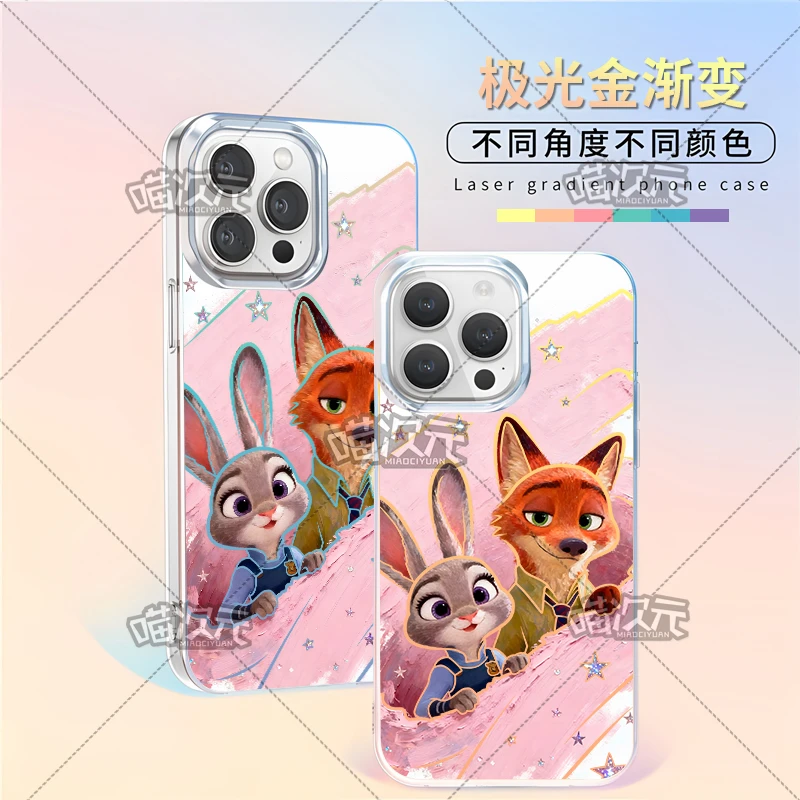 尼克朱迪适用于苹果华为vivo一加iPhone小米红米极光手机壳