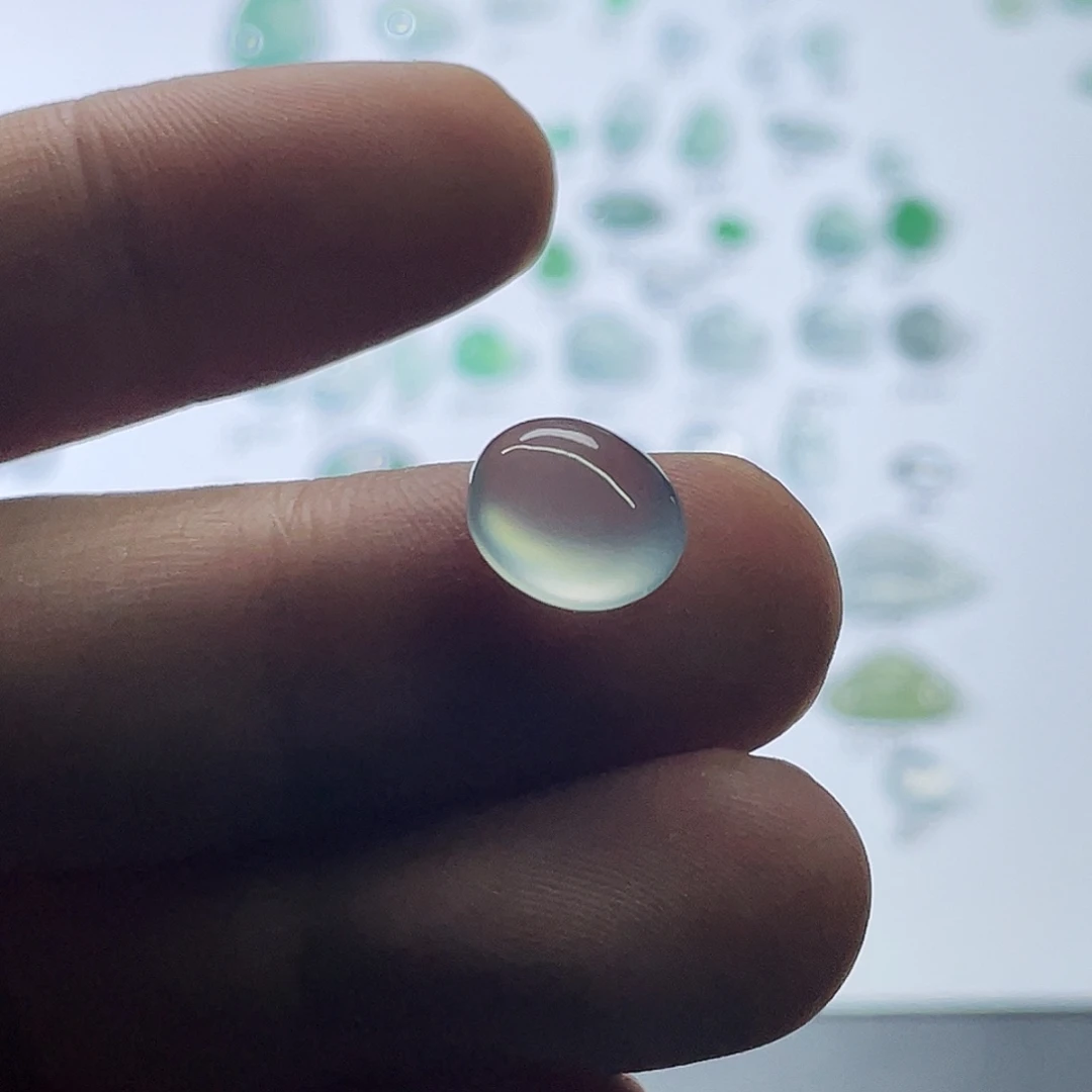 未镶嵌定制翡翠翡翠蛋面