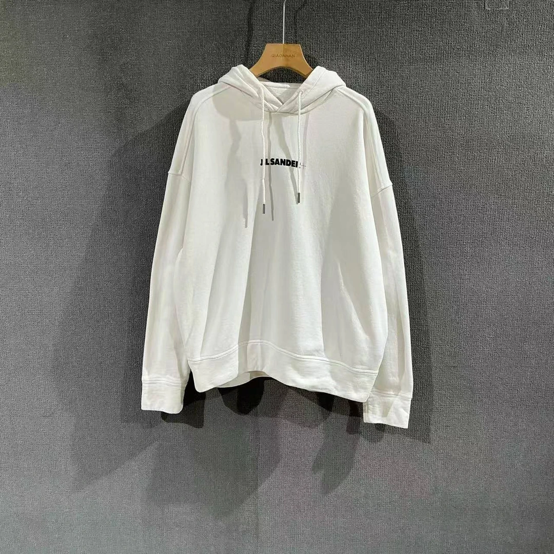 99新 maje JIL SANDER（pm）字母印花帽衫卫衣 xs码/7110