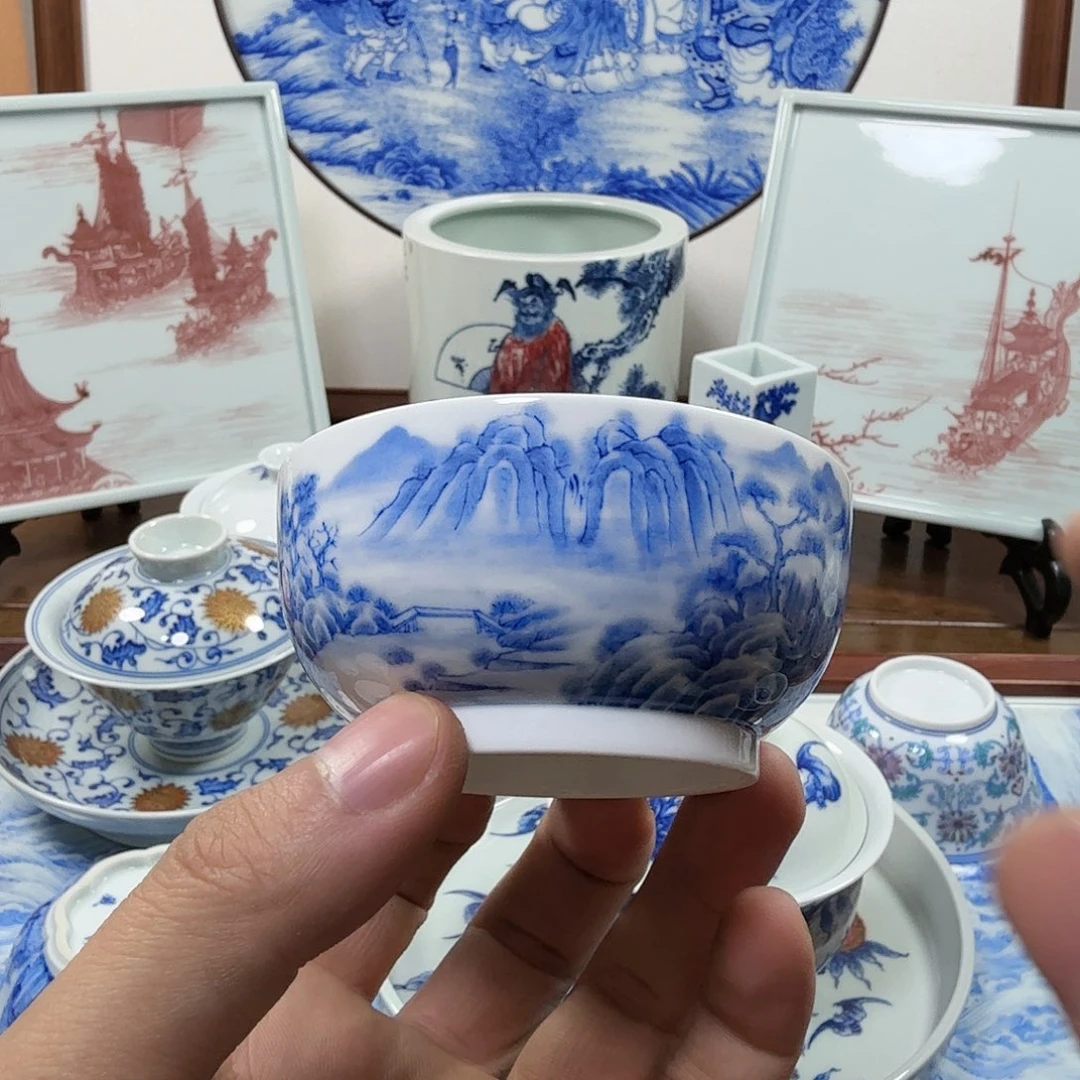 全手工全手绘陶瓷