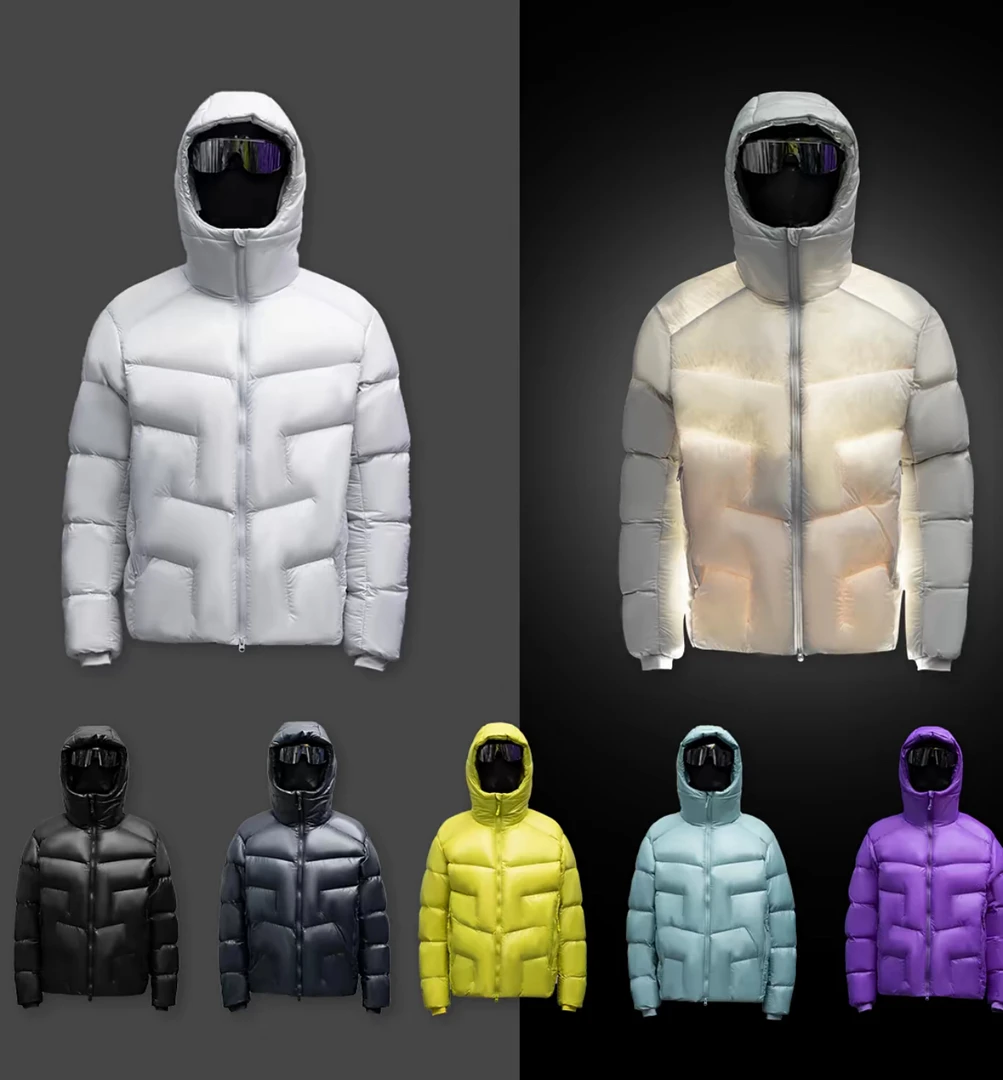 【GT5000】雪山羽绒科技面料极寒轻量化户外运动登山防寒保暖羽绒服