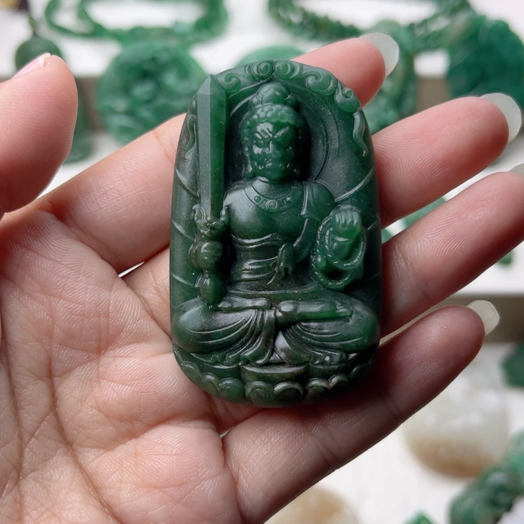 永***你未镶嵌独山玉挂件定制