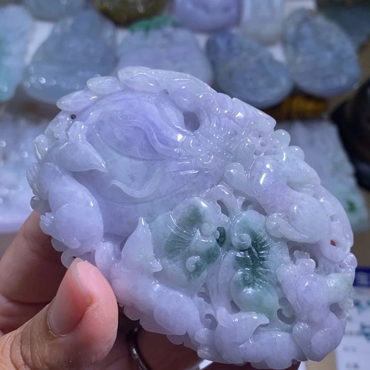 【闪购商品】颈饰未镶嵌翡翠钱袋