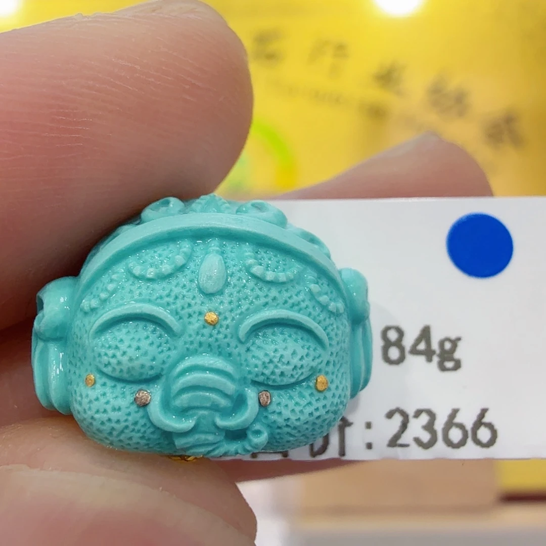 绿松石未镶嵌配饰