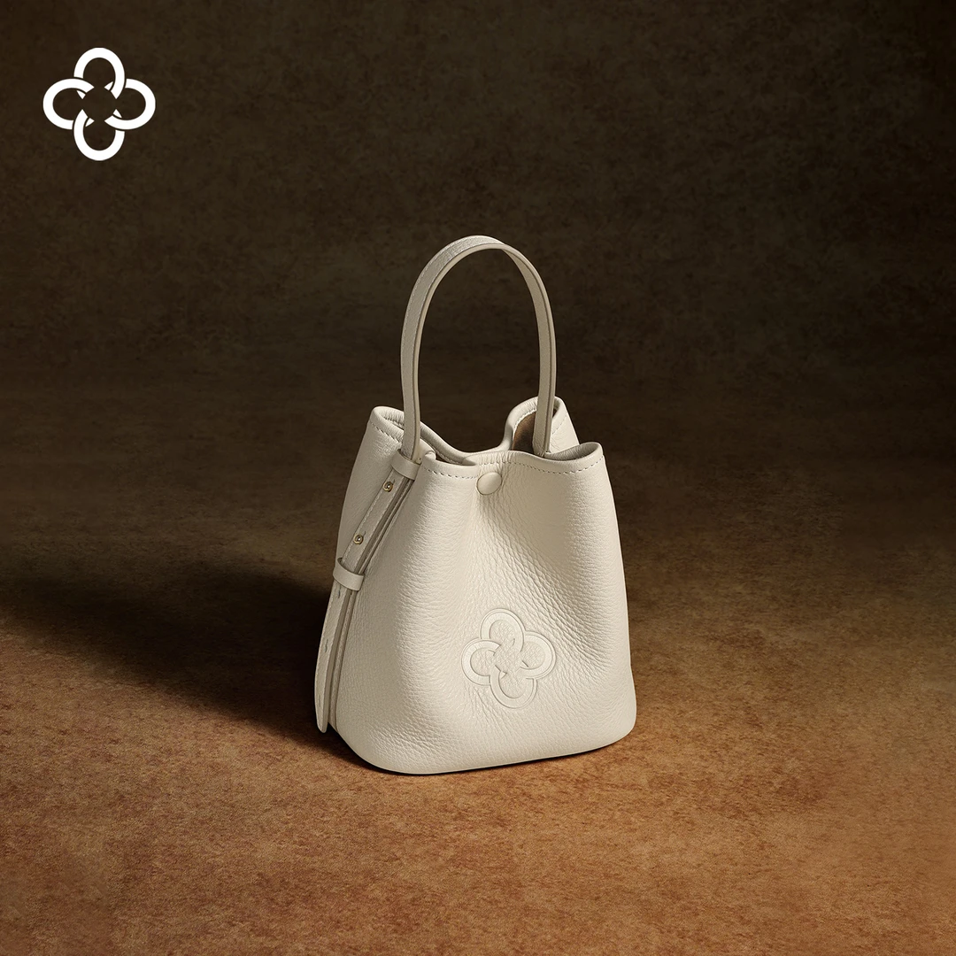 CASSILE/卡思乐【鹿皮】手提菜篮子包包女高级感包包女款通勤