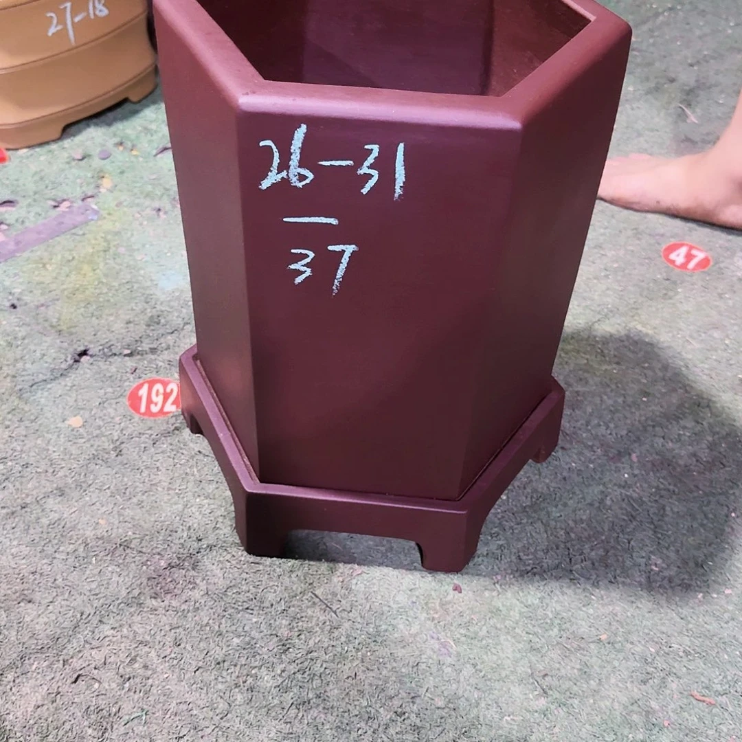 冰***东紫砂花盆紫砂花盆