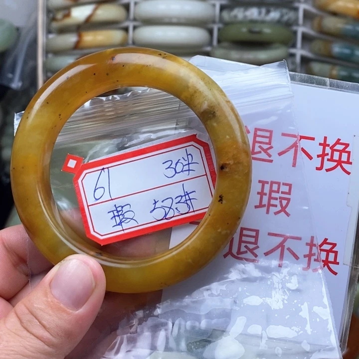 未镶嵌蛇纹石玉颈饰