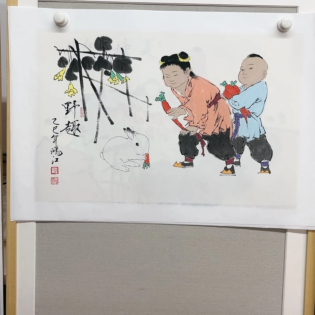 国画陈鸿江老师作品