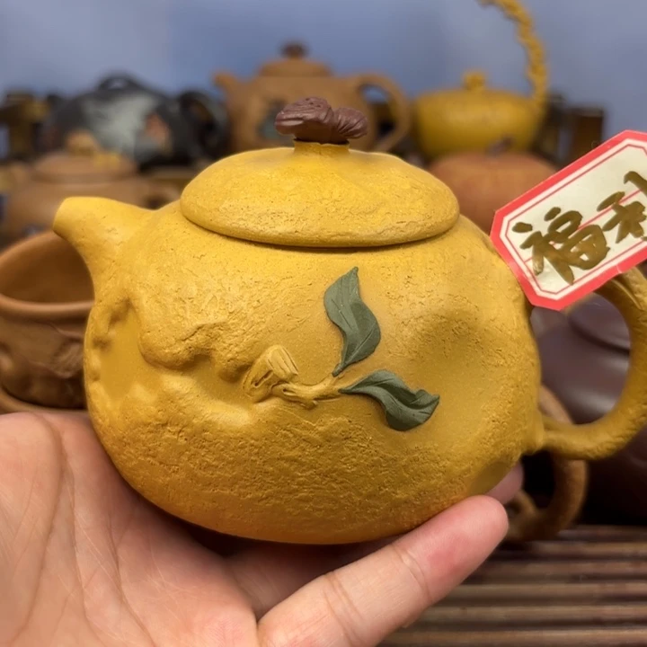 茶壶紫砂枯木逢春原矿黄金段300c