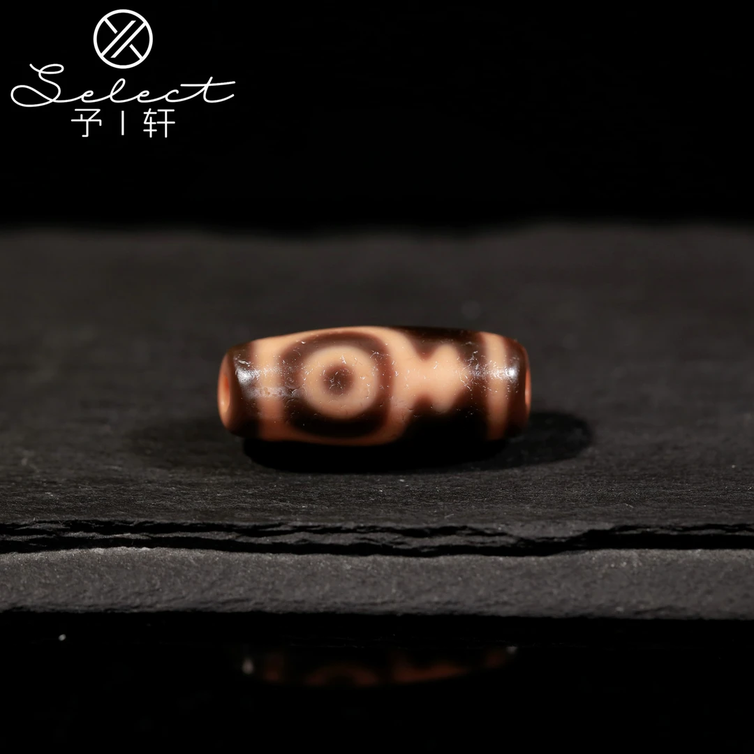 予轩出品；小卢红肉全品手工台珠双宝瓶25.9*10.7mm天珠配珠吊坠