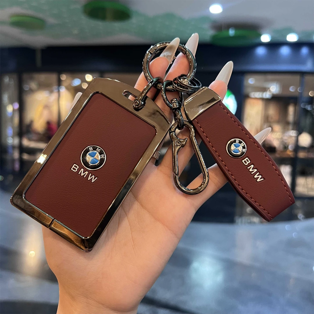 适用于宝马卡片钥匙套新5系7系4系X5X7卡套NFC卡壳高档535le全包