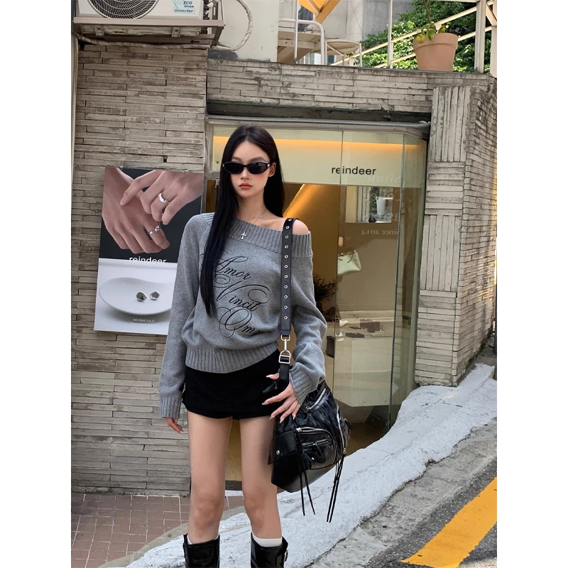 【HRG】针织衫 秋季新款修身显瘦针织衫Y25108#