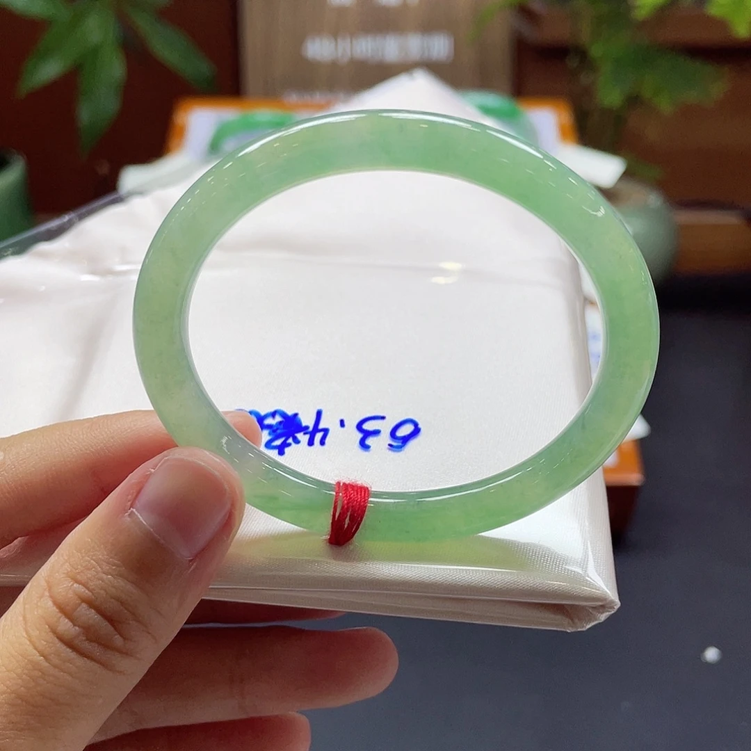 翡翠未镶嵌手镯48 号链接53贵妃