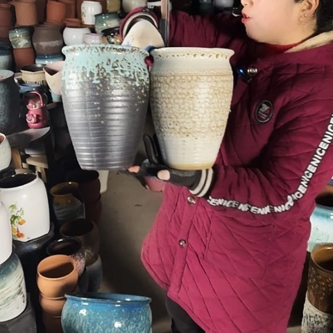 口17高25盆子盆子