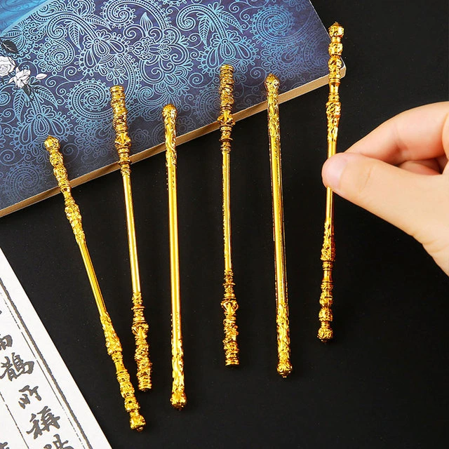 金属金箍棒迷你小号黑神话悟空如意游戏周边潮玩具幼儿园摆件模型