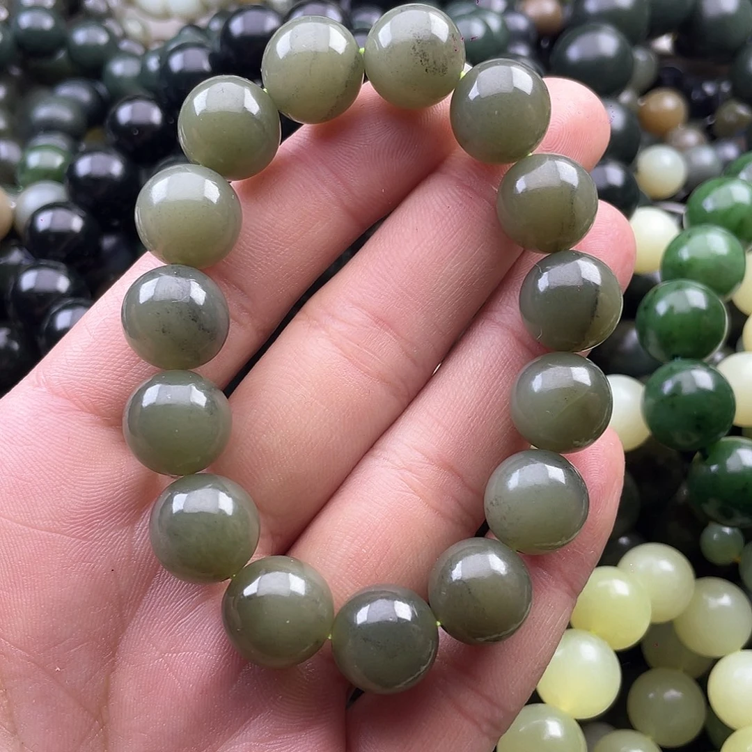 和田玉手串未镶嵌