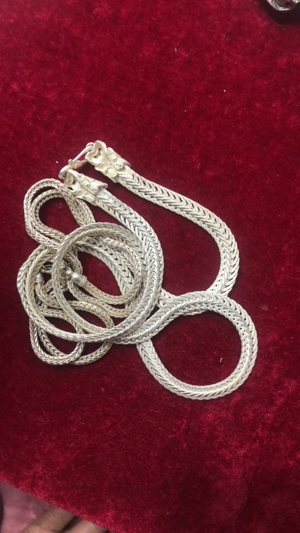 足银手链 银饰手链项链男女