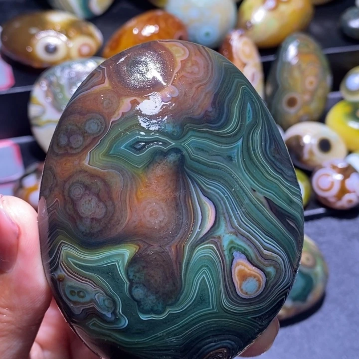 玛瑙/玉髓未镶嵌珠宝半成品12