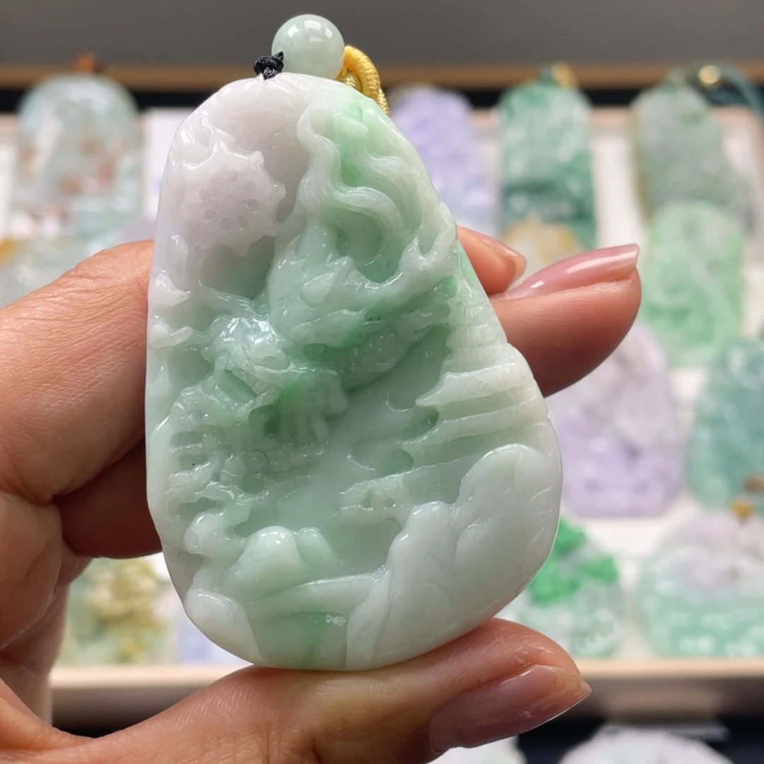 翡翠吊坠(不含链)未镶嵌