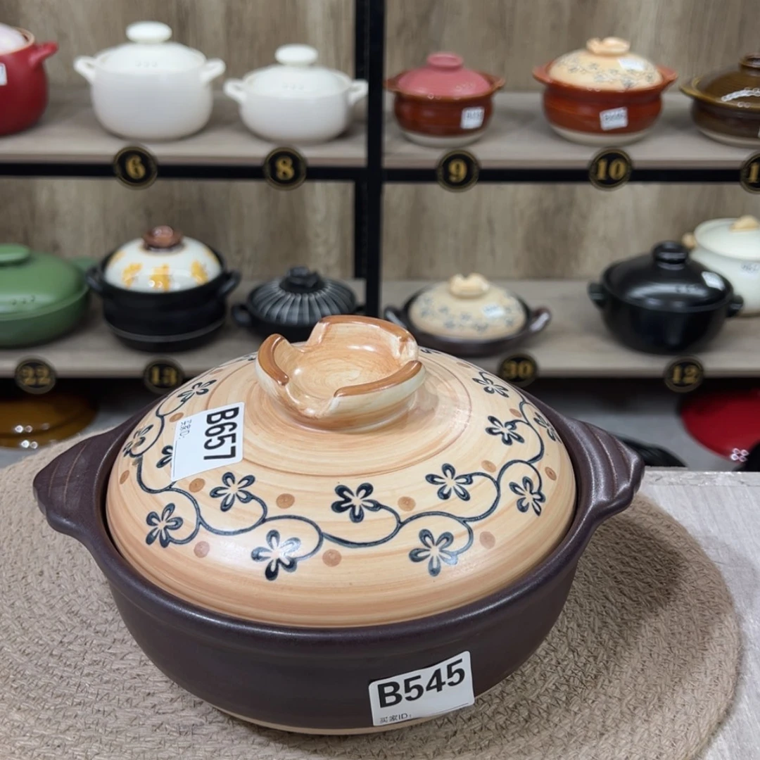 【闪购商品】1.5升粗陶砂锅微瑕疵品545
