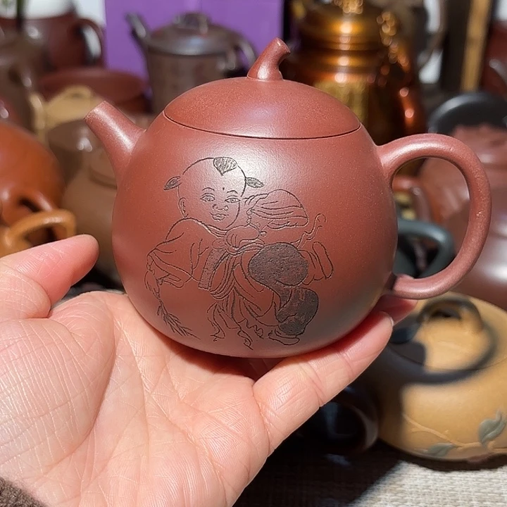 紫砂茶壶原矿宜兴紫砂