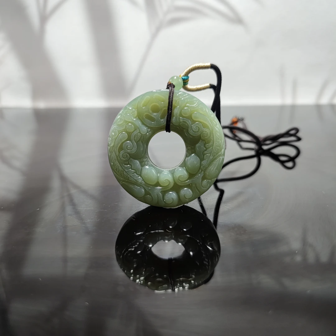 T和田玉平安扣吊坠0029