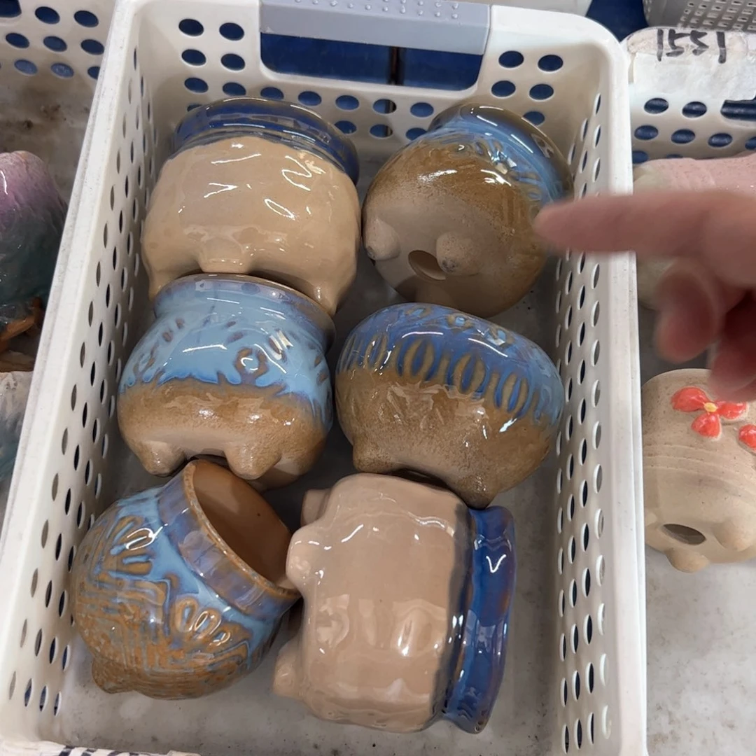 陶瓷多肉小花盆@@2075