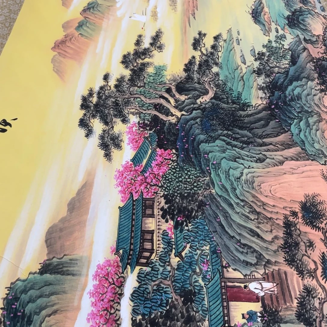 国画老师手笔手绘作品w