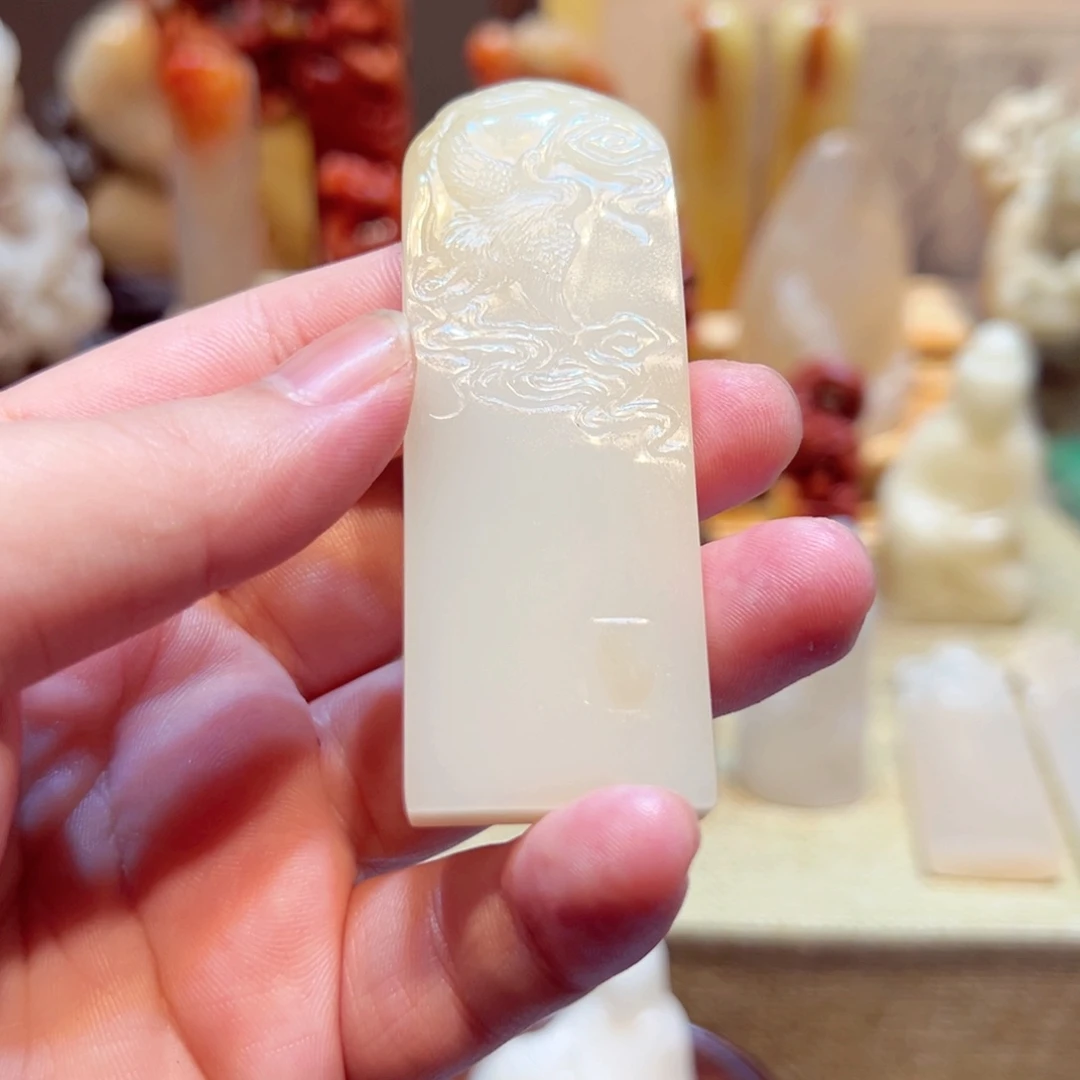 尘***寿山石印石结晶汶洋