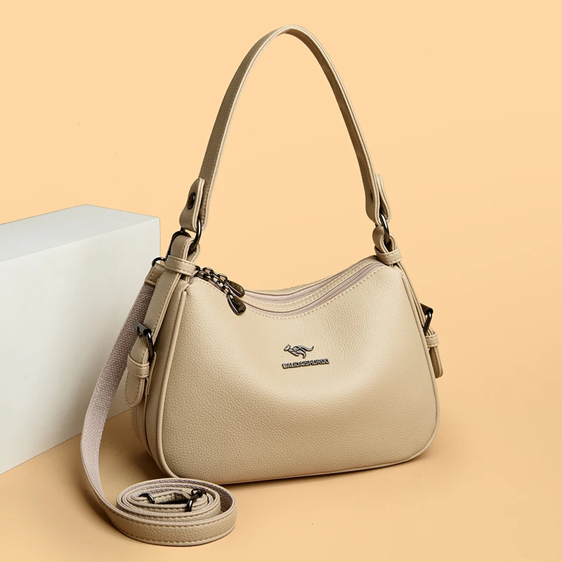 正品专柜女士大容量单肩包2025新款百搭包包送妈妈老婆通勤斜挎包