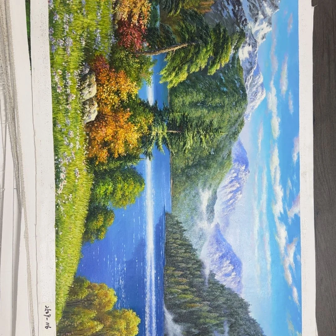 油画加油加油努力加油加油