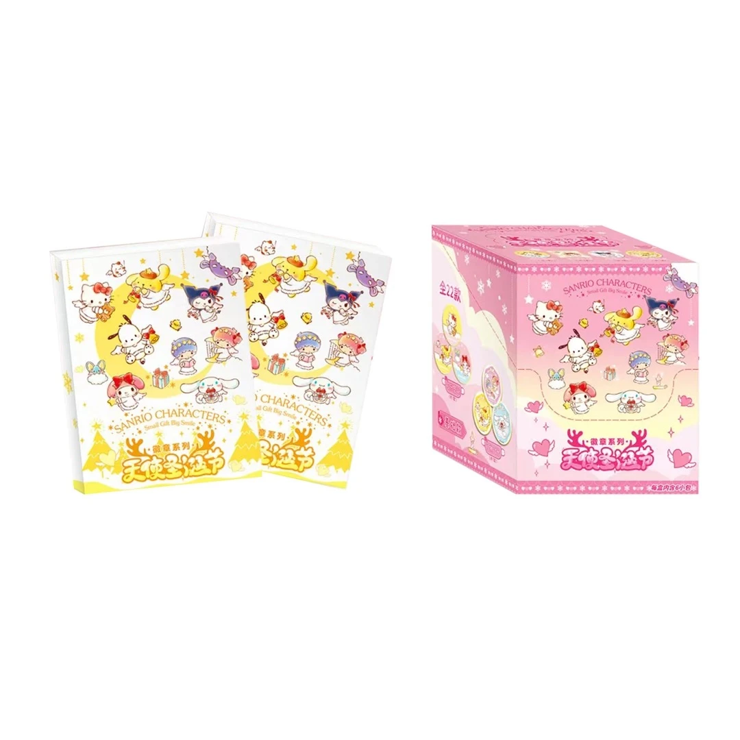 LANGBOWANG/狼博旺三丽鸥家族天使圣诞节吧唧徽章