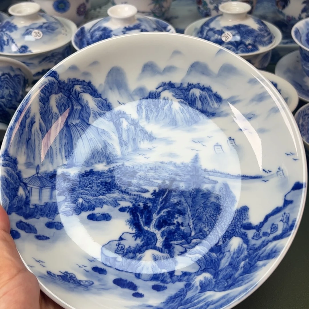 木木景德镇纯手工纯手绘茶具18