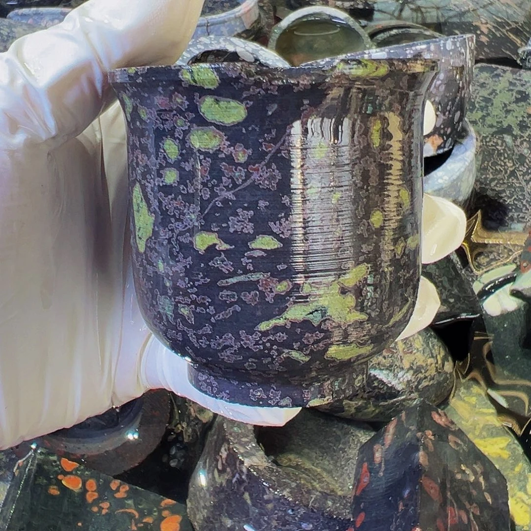 梅花玉鱼缸石茶周边微瑕不退不换