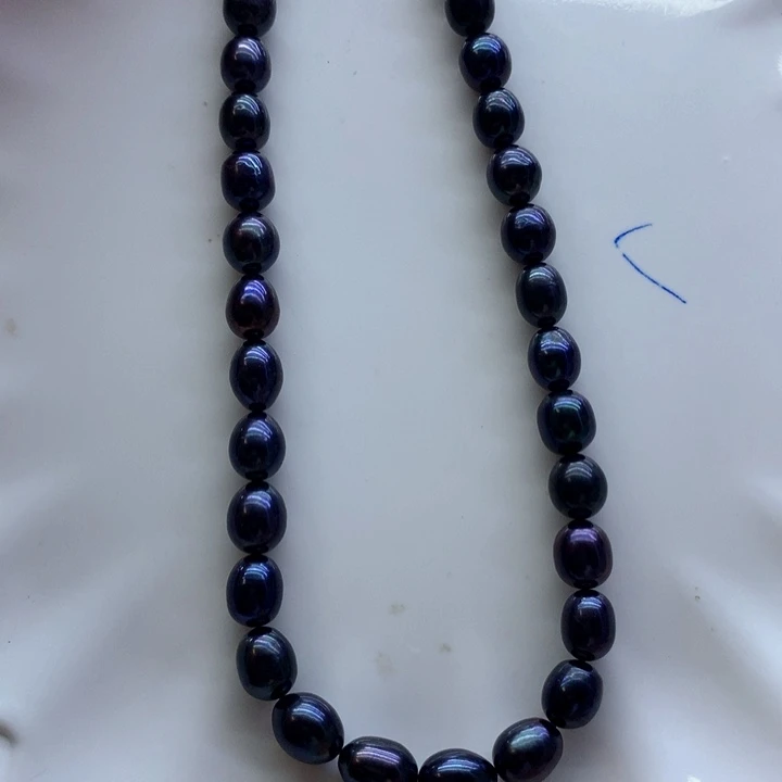 淡水珍珠合金颈饰