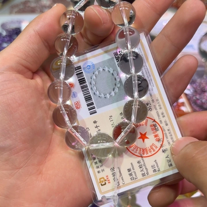 【闪购商品】水晶手链未镶嵌大****亮白水晶