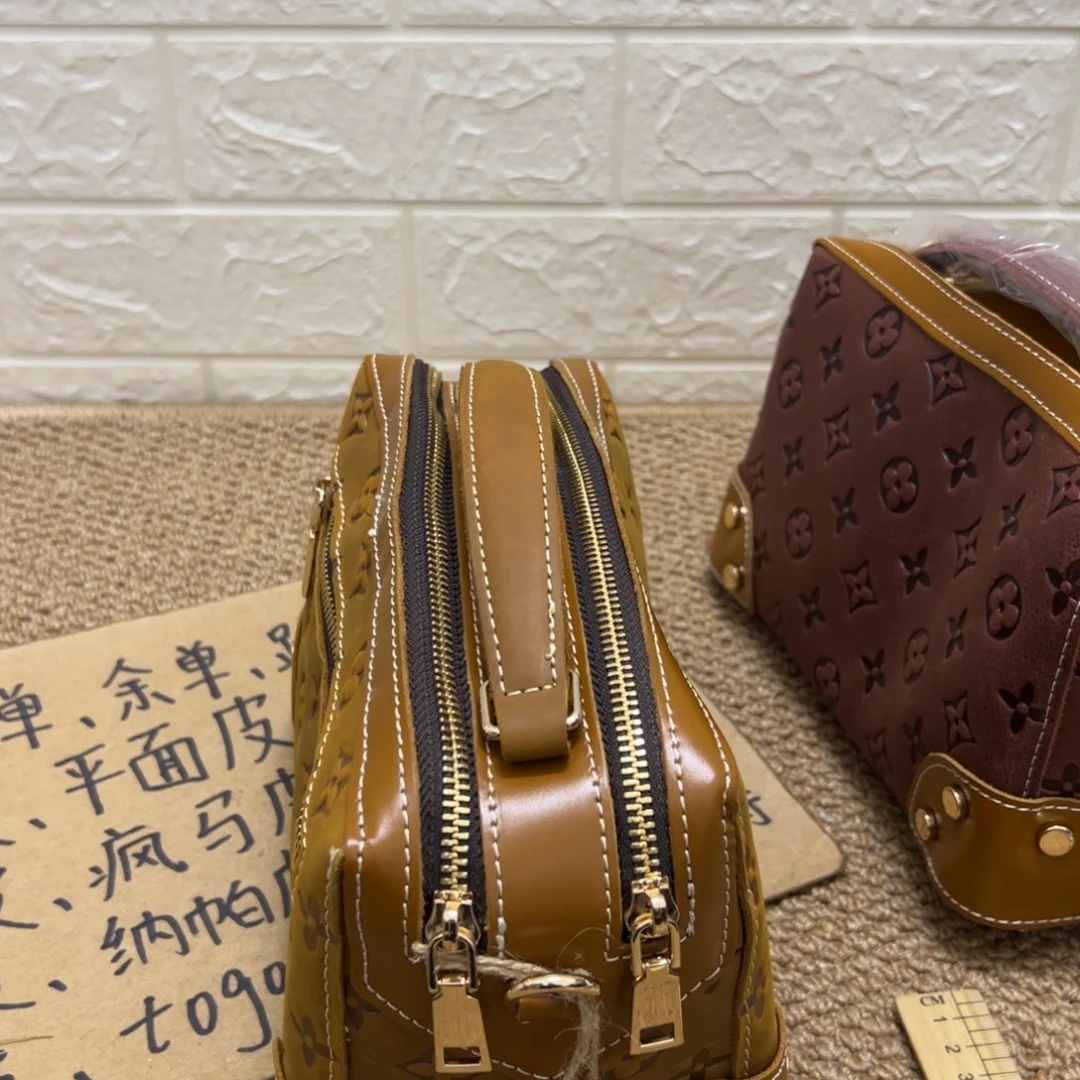 【闪购商品】头层牛皮棕色