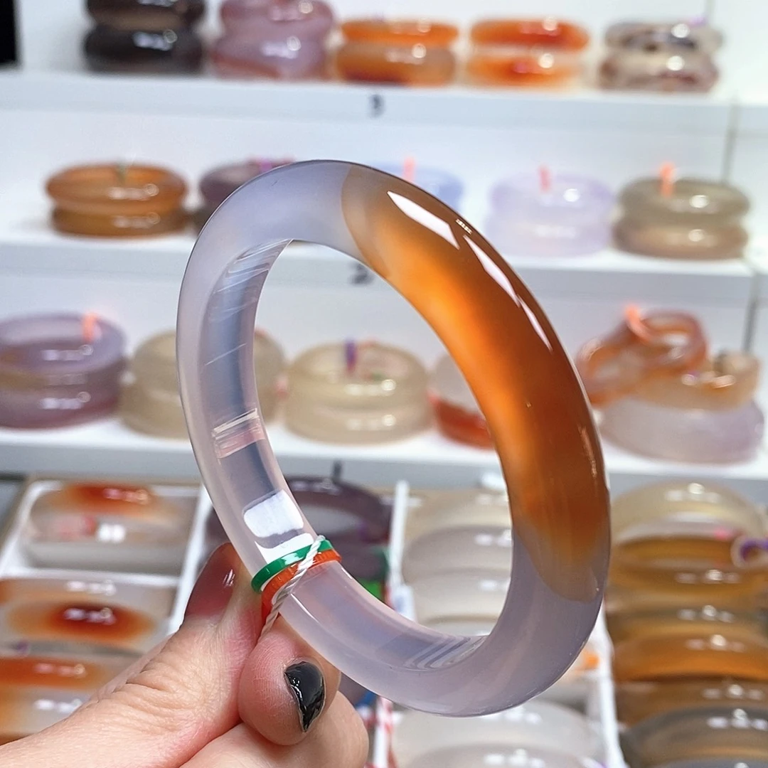 玛瑙/玉髓手镯未镶嵌雨*石