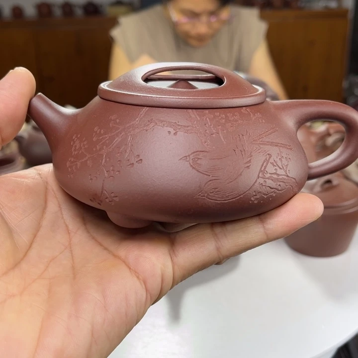 茶壶紫砂紫砂等传统
