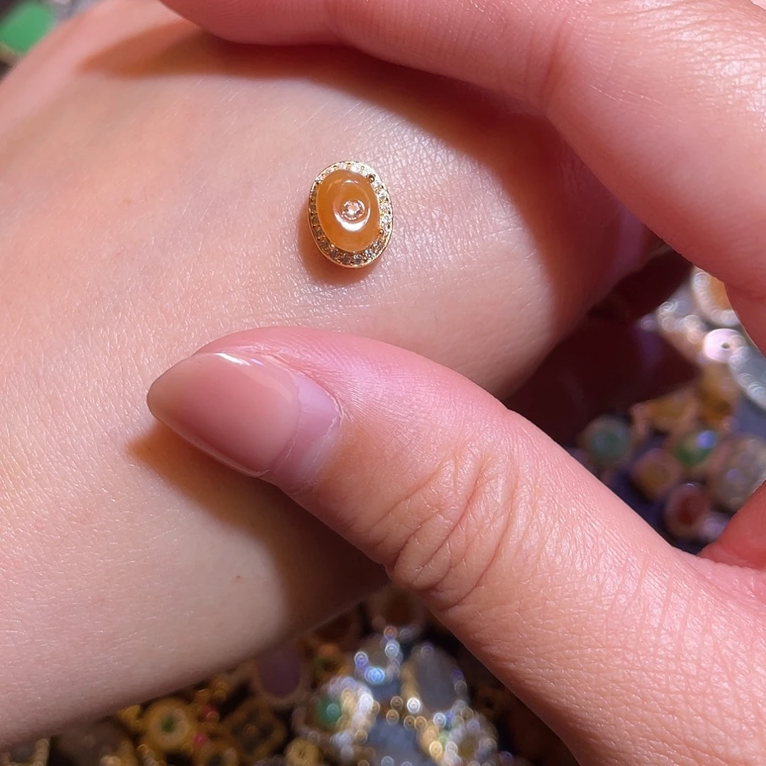 翡翠银S925镶嵌颈饰