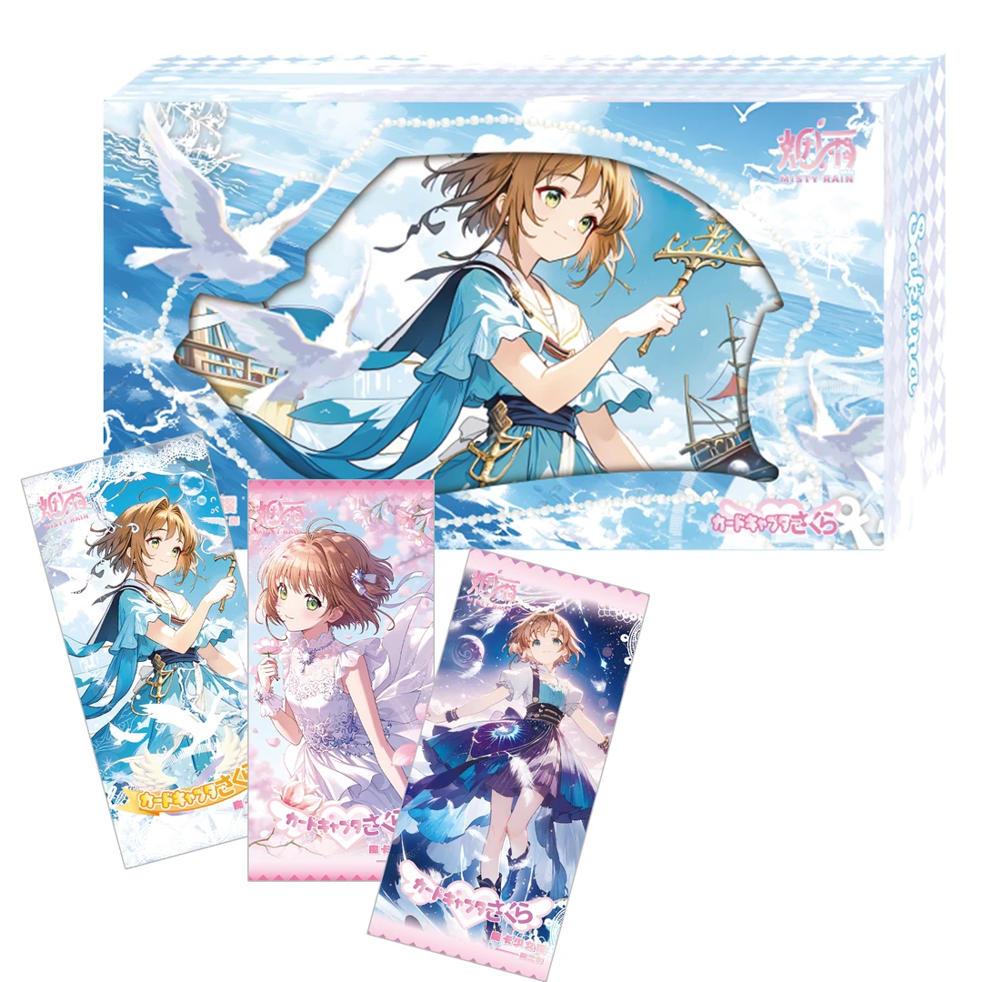 《玩法》烟雨小樱第二弹繁樱契约魔卡少女樱动漫卡牌盲盒代拆