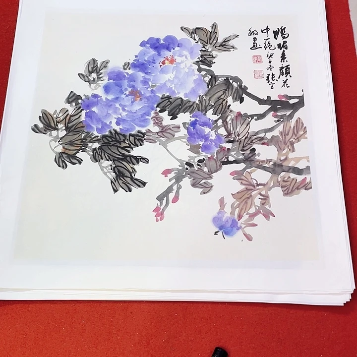 国画张圣敏先生纯手绘作品