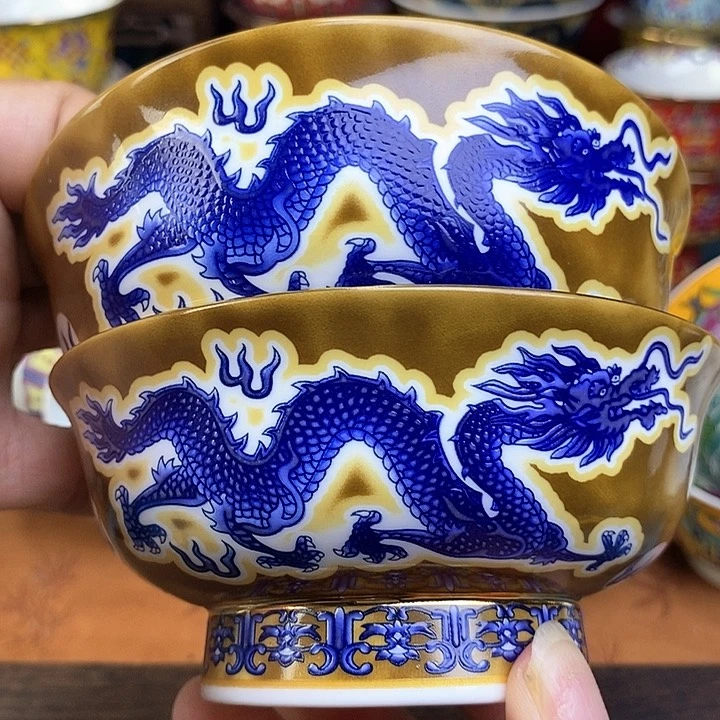景德镇陶瓷藏式茶碗