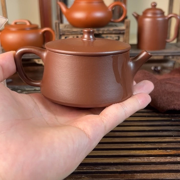 茶壶紫砂原矿紫砂手工制作