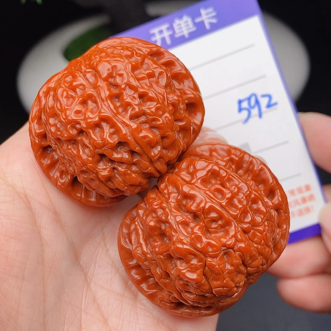 把件文玩核桃43血麒麟592