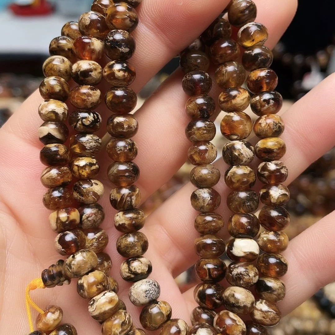 琥珀裸石未镶嵌七10525