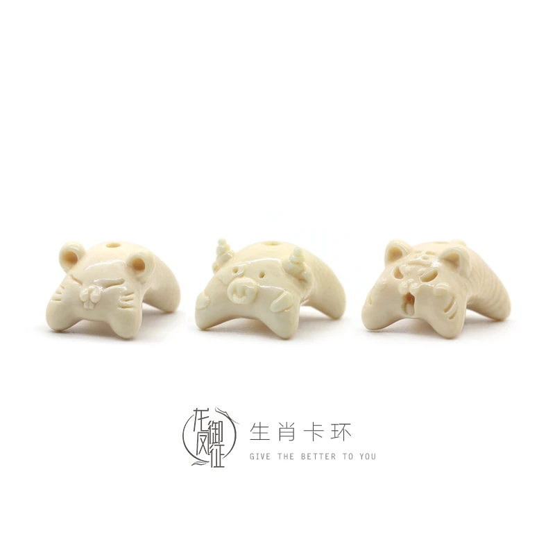 生肖卡子 | 猛犸十二生肖卡子本命年DIY配件配饰可爱小件