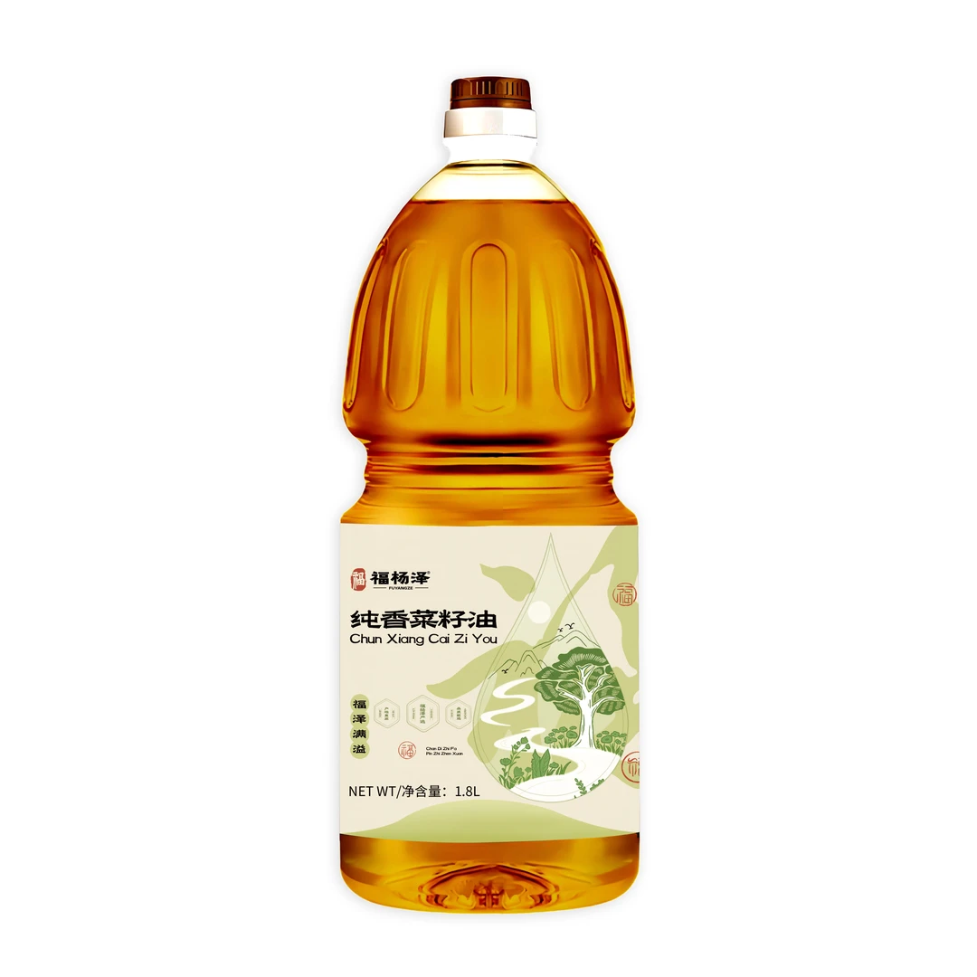 【福杨泽】醇香菜籽油1.8L*2瓶装