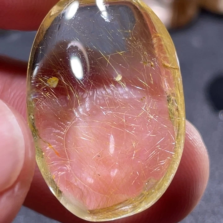 用***6未镶嵌颈饰发晶钛晶